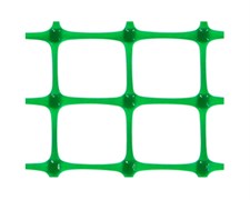 Сетка для подзаборного пространства ЗР-45/0.4/20, высота 0.4м, ячейка 45x45мм, в рулоне 20м, пластиковая, лесной зеленый, на метраж