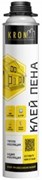 Пена-клей монтажная Kronbuild, 850мл, профессиональная, всесезонная 80167