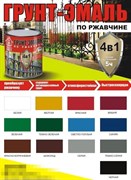 Грунт-эмаль по ржавчине HELLES HAUS 4 в 1, 1.8кг, черный, полуглянцевая, быстросохнущая