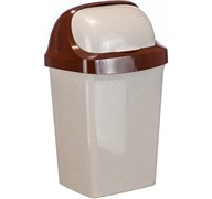 Контейнер для мусора Рол топ М2465, 9л пластиковый
