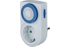 Таймер электромеханический NAVIGATOR NTR-A-S01-WH 61557, розеточный 63345