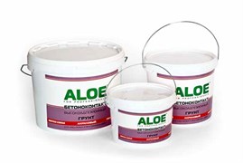 Грунтовка ALOE Бетон-контакт, акриловая, глубокого проникновения, 2.5кг, высокоадгезионная 59742