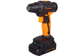 Дрель-шуруповерт ВИХРЬ ДА-18Л-2К/Б 72/14/22, аккумуляторная, бесщеточный двигатель 89238