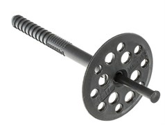 Дюбель для утеплителя (гриб) 10х80мм, с пластиковым гвоздем 12859