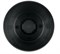Горшок для цветов Saffron IDIland 221610130/02, 1.5л, пластиковый, черный, с поддоном 88582