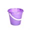 Ведро хозяйственное Евро, 6л, пищевой пластик, сиреневый 90408
