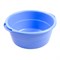 Таз хозяйственный, 8л, особопрочный, пластиковый, голубой 90424