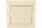 Выключатель LEZARD MIRA 701-0303-100, одноклавишный, встраиваемый, кремовый 21315