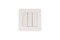 Выключатель SYSTEM ELECTRIC Blanca ВLNVS100501, трехклавишный, встраиваемый, белый 41387 - фото 102189