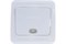 Выключатель UNIVersal Валери В0121, одноклавишный, встраиваемый, белый, с подсветкой 11274