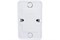 Розетка IN HOME BolLeto 7128, двухместная, накладная, белая, c заземлением 47725