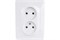 Розетка SYSTEM ELECTRIC Blanca ВLNRS000021, двухместная, встраиваемая, белая, без заземления 41401 - фото 103087