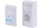 Звонок беспроводной ЭРА A05, с кнопкой, 100м, 32 мелодии, белый 80608