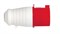 Вилка прямая EKF 024, 3Р+РЕ, 32А, 380В, IP44, с заземлением, переносная, красная 9930