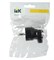 Вилка угловая IEK EVP-11-16-01-К01, 16А, 250В, IP20, с заземлением, АБС-пластик, черная 33092