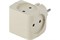 Разветвитель/тройник ЭРА SP-4-I Б0008206, четырехместный, без заземления, куб, слоновая кость 65264