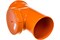 Ревизия для наружной канализации, 160мм, полипропиленовый, оранжевая 17595