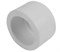 Заглушка PPRC 32x32мм, полипропиленовая, белая 2454