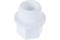 Заглушка комбинированная PPRC 20x1/2" НР(ш), резьбовая, полипропиленовая, белая 2456