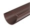 Желоб водосточный, 125/82мм, 3м, пластиковая ПВХ, RAL 8017 коричневый 30945