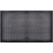 Коврик придверный АМ Косточка, 40х60см, черный, резиновый 17293