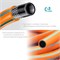 Шланг поливочный Grinda PROLine FLEX 3 429008-3/4-25, 3/4дюйма, 25м, ПВХ, трехслойный, армированный, морозоустройчивый, оранжевый 79952