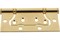 Петля накладная AVERS, 100х75х2.5мм, универсальная, сталь, золото 44378