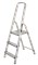 Лестница стремянка ВИХРЬ СА 1х3, 3 ступени, высота 0.64м, алюминиевая 70519