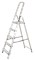 Лестница стремянка ВИХРЬ СА 1х5, 5 ступеней, высота 1.03м, алюминиевая 70521