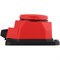 Колодка для удлинителя ЭРА К-1е-RED-IP44, одноместная, 16A, 220-230В, IP44, 3500Вт, с заземлением, с заглушкой, каучук, красный 88893
