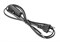 Шнур сетевой ECOLA LT5RSCELT base, ШВВП 2х0.5мм2, 230В,  IP20, 2м, с выключателем, черный 81887