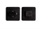 Фиксатор для защелки двери Code Deco WC-2207-BLM, матовый черный 89727