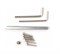 Фиксатор для защелки двери Code Deco WC-2207-BLM, матовый черный 89727