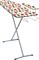Доска гладильная Белль Лина 1 1120x345мм, ДСП, два положения высоты, с подрукавником, подставка под утюг - фото 17503