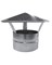 Флюгарка (зонт, дымник, колпак) оцинкованная, диаметр 100мм - фото 27558