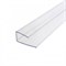 Профиль торцевой для поликарбоната  П-образный, 4ммx2.1м, прозрачный 5774