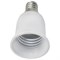 Переходник Ecola A4T14WEAY, с цоколя E14 на E27, белый 41530