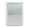 Решетка вентиляционная ЭРА 1724С, 170х240мм, с антимоскитной сеткой, с жалюзи, пластиковая, белая - фото 42329