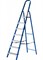 Лестница-стремянка MIRAX 38800-07, 141см, 7 ступеней, стальная - фото 45556