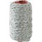 Шнур (фал) плетёный капроновый СИБИН 16-прядный, 10ммx100м, с капроновым сердечником, 1300кг - фото 45606