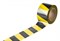 Лента сигнальная Зубр Мастер, 75ммx200м, черно-желтая 54846