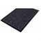 Коврик придверный Floor mat (Атлас), 50x80см, влаговпитывающий, черный - фото 50406