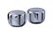 Комплект маховиков для смесителя TERMA №20221 Эрика, под кран-буксу с 24 шлицами, диаметр штока 8мм, в комплекте пара, пластиковый - фото 51350