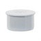 Заглушка канализационная, диаметр 50мм, полипропилен, серый - фото 52112
