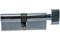 Механизм цилиндровый/личинка Нора-М ECO Z ЛПВ-80, 40-40, хром 14993