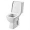 Унитаз-компакт Нео Лайт, косой выпуск, нижняя подводка, металлические крепления, белый 66428