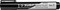 Маркер перманентный ЗУБР МП-300, 2мм, заостренный, увеличенный объем, черный - фото 56778