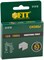 Скобы для степлера FIT 31312, 11.3ммx0.7мм узкие тип 53 12мм, закалённые, прямоугольные, набор 1000шт 65730