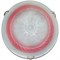 Светильник настенный/бра Дюна 2201 Орхидея, диаметр 300мм, 2х60W E27, розовый/хром - фото 59028