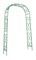 Арка садовая Green Line Прямая, 1.2x2.52x0.46м, разборная, суперширокая решетка, металлическаяная, зеленая 33244
